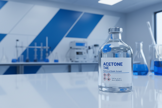 Acetone T4E solvente organico in fusto 76 kg – vernici, pulizia industriale e laboratorio