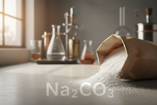 Sodio carbonato leggero Na2CO3 soda Solvay in sacco – vetro, detergenti, trattamento acque e additivo E500